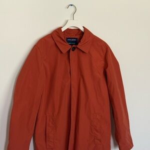Men's Rust Rain Jacket